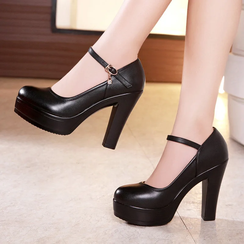 Women'S Formal Wear For Wedding - أحذية نسائية بكعب عالٍ سميك 8-10-12