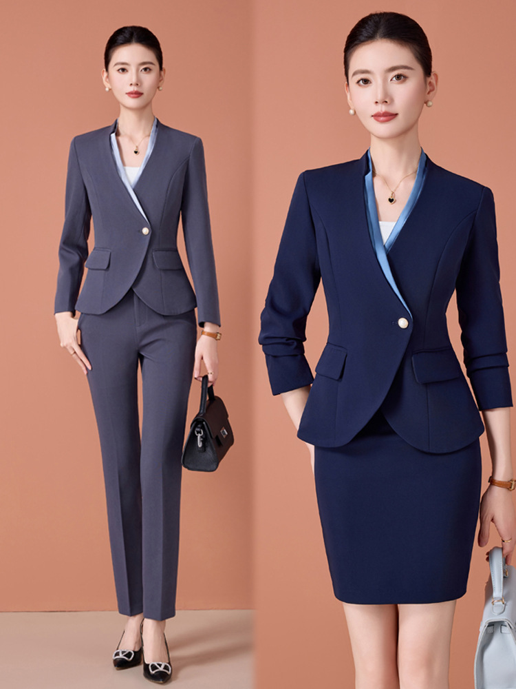 Women Formal Wear Sale - طقم بدلة نسائية بأكمام طويلة، ملابس