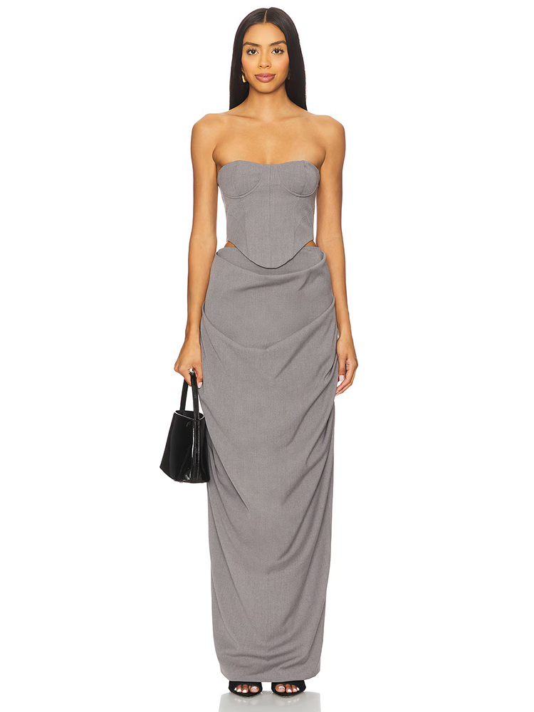 Women Formal Wear Dress - فستان سهرة نسائي أنيق بتصميم أنيق