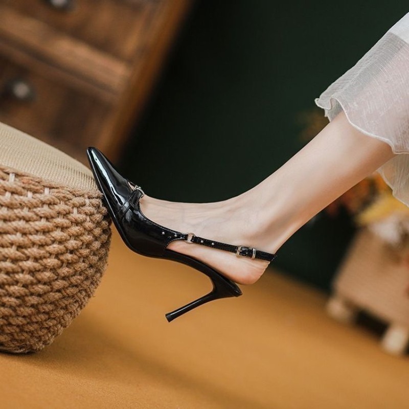 أحذية نسائية بكعب متوسط ومقدمة - مراجعة Slingback Heel Formal وسعره