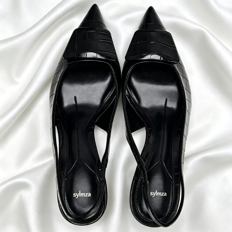 أحذية نسائية أنيقة بكعب عالٍ و - مراجعة Slingback Heel Formal وسعره