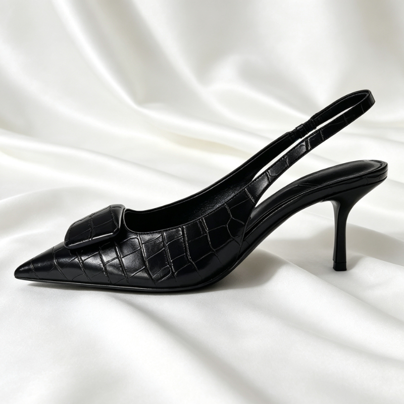 أحذية نسائية أنيقة بكعب عالٍ و - مراجعة Slingback Heel Formal وسعره