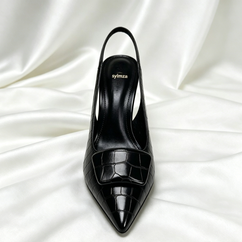 أحذية نسائية أنيقة بكعب عالٍ و - مراجعة Slingback Heel Formal وسعره
