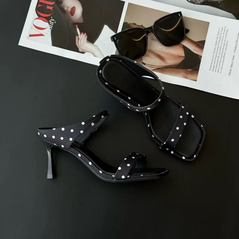 صنادل صيفية جديدة بنقشة الفهد  - مراجعة Women Formal Wear Heels وسعره