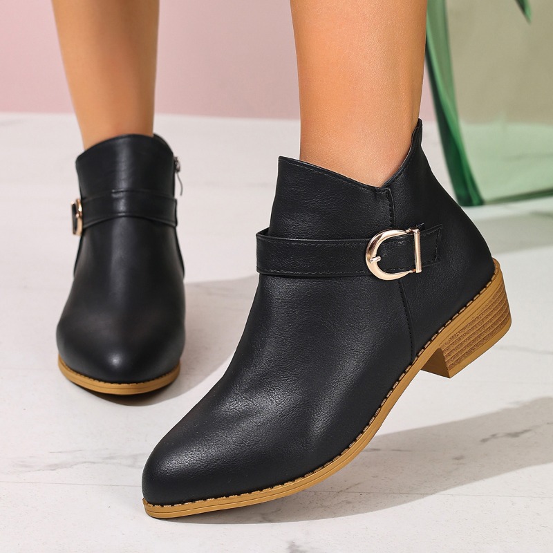 أحذية نسائية للكاحل للخريف وال - مراجعة Women Formal Wear Heels وسعره