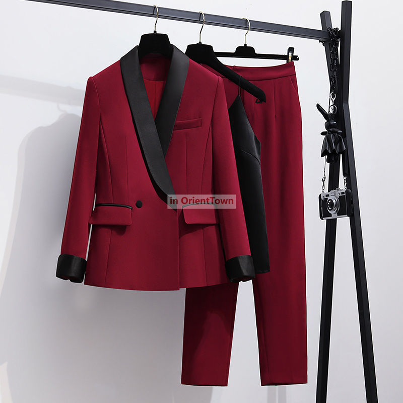 بدلة عمل راقية (جاكيت + بنطلون - مراجعة Women Formal Wear Sale وسعره