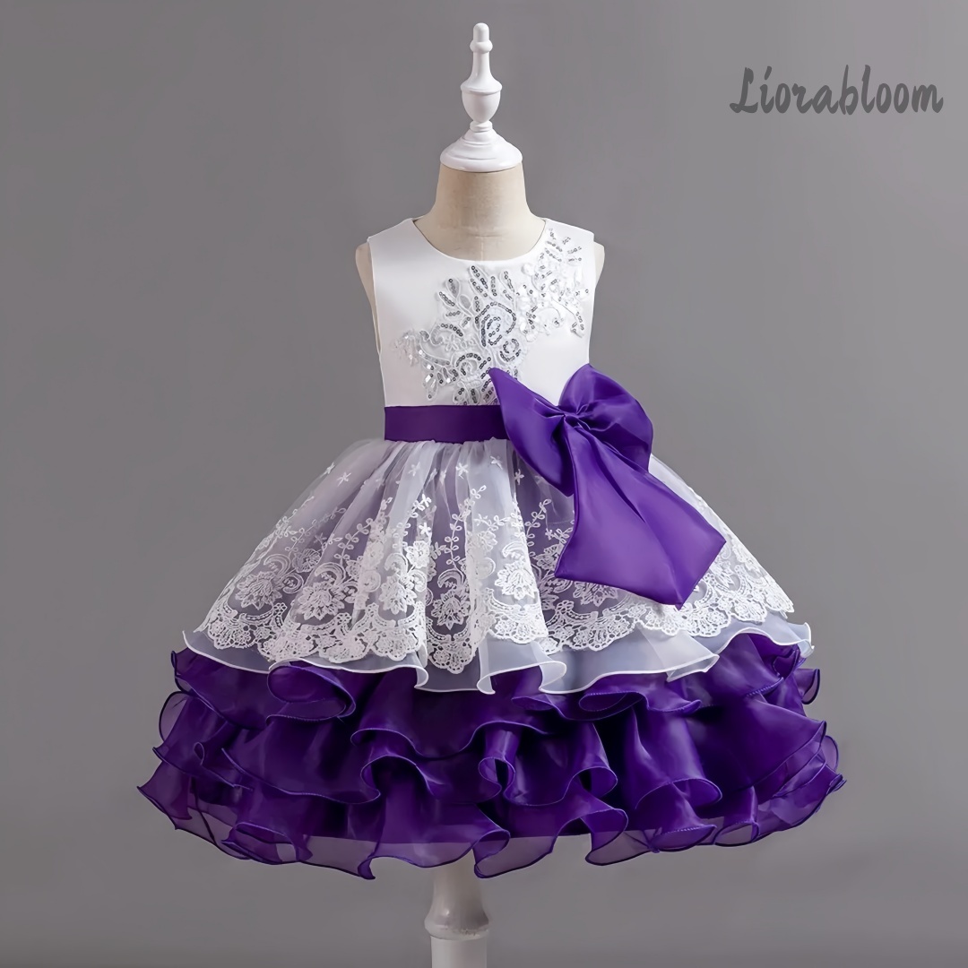 فستان بناتي أنيق بدون أكمام بف - مراجعة Women Formal Party Wear Dress وسعره