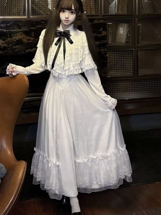 اليابانية قصيرة الأكمام القوس  - مراجعة Women Formal Wear Dress وسعره