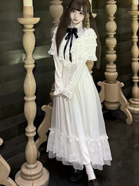اليابانية قصيرة الأكمام القوس  - مراجعة Women Formal Wear Dress وسعره