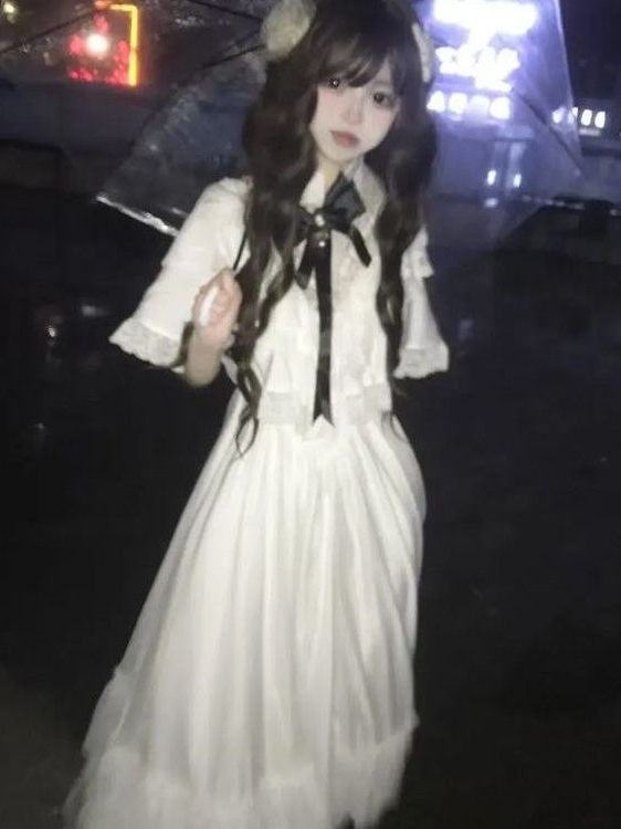 اليابانية قصيرة الأكمام القوس  - مراجعة Women Formal Wear Dress وسعره
