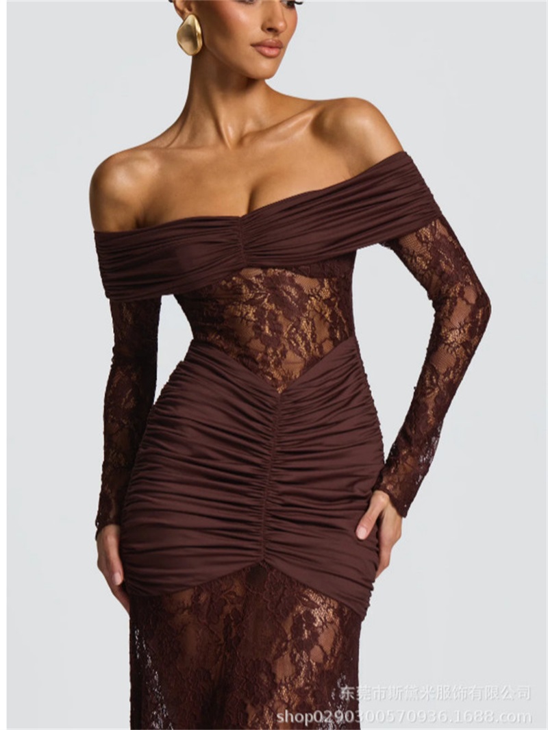 مثير الدانتيل حورية البحر المر - مراجعة Women Formal Party Wear Dress وسعره
