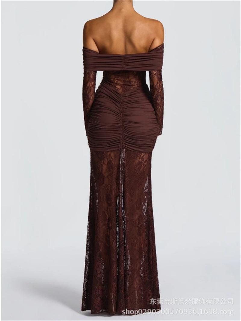 مثير الدانتيل حورية البحر المر - مراجعة Women Formal Party Wear Dress وسعره