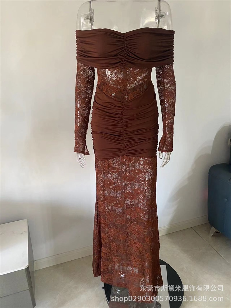 مثير الدانتيل حورية البحر المر - مراجعة Women Formal Party Wear Dress وسعره
