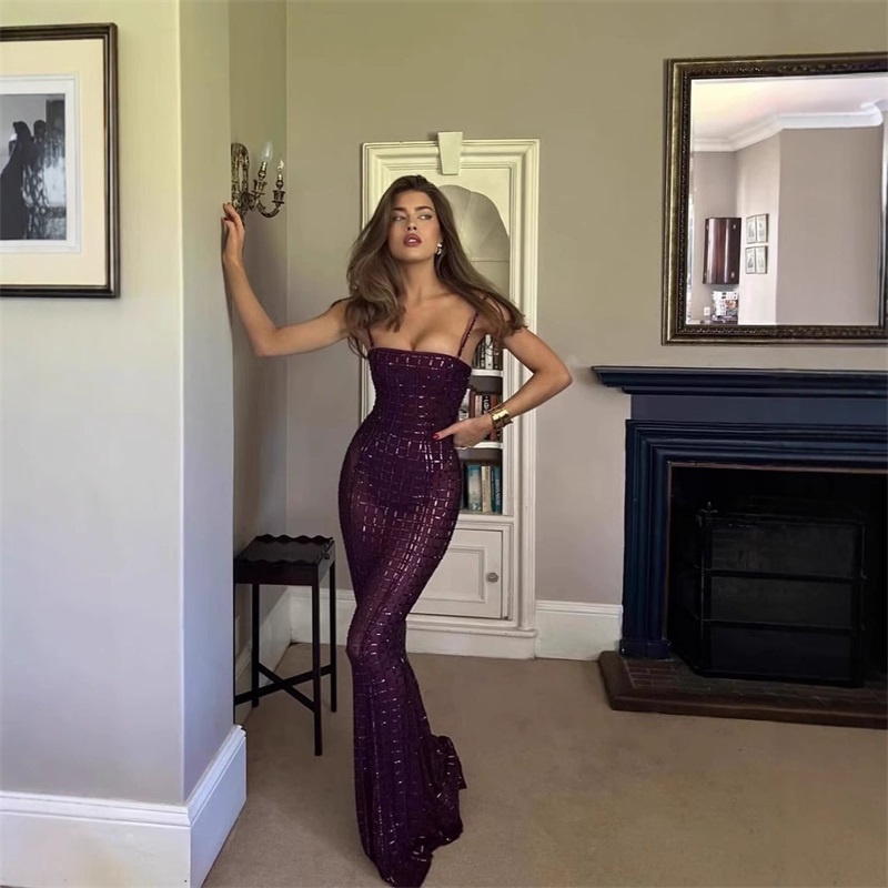 فستان نسائي للحفلات الراقصة من - مراجعة Women Formal Party Wear Dress وسعره