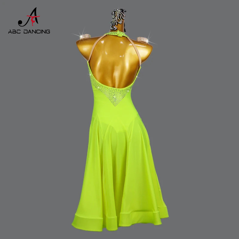 فستان رقص لاتيني جديد 2026، تن - مراجعة Women Formal Party Wear Dress وسعره