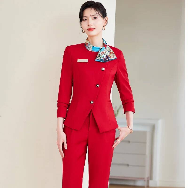 حجم كبير أنماط رسمية أنيقة الس - مراجعة Women Formal Wear Trousers وسعره